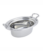 Bon Chef 5603HRSS - Food Pan, full oval, 3-3/4 qt., 13-1/8