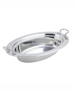 Bon Chef 5699HRSS - Food Pan, full oval, 6-1/8 qt., 19