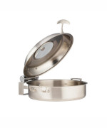 Bon Chef 60030SHL - Induction Brazier Pan, 6 qt., 12-3/8 dia., round, glass lid