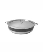 Bon Chef 60032CFCOBALTBLUE - French Pot, 9 qt., 14-3/4 dia., round, cobalt blue
