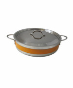 Bon Chef 60032CFORANGE - Classic Country French Pot, 9 qt., 14-3/4