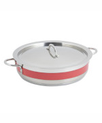 Bon Chef 60032CFRED - Classic Country French Pot, 9 qt., 14-3/4