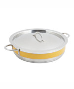 Bon Chef 60032CFYELLOW - Classic Country French Pot, 9 qt., 14-3/4