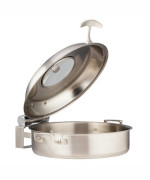 Bon Chef 60032SHL - Induction Brazier Pan, 9 qt., 14-3/4 dia., round, glass lid