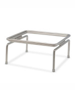 Bon Chef 7012SS - Stand, 10-1/4 x 10-1/4 x 5-1/8 in., square, stainless steel, (Case of 6)