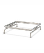 Bon Chef 7013SS - Stand, 10-1/4 x 10-1/4 x 2-5/8 in., square, stainless steel, (Case of 6)