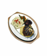 Bon Chef 8013 - Wood Underliner, for sizzle plate, 9.75