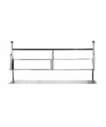 Bon Chef 90080SS - Sneeze Guard, single, for 8' buffets, 8' x 44