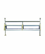 Bon Chef 90081 - Sneeze Guard, double, for 8' buffets, 8' x 44