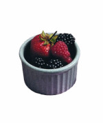 Bon Chef 9038 - Ramekin, 5 oz., 3-1/2 inch, fluted, Pewter-Glo finish, (Case of 24)