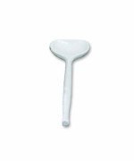 Bon Chef 9085 - Salad Serving Spoon, 11-1/2 inch, Pewter-Glo finish, (Case of 6)