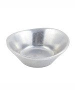 Bon Chef 9103 - Ramekin, 4 oz., 3-3/4 inch, oval, stackable, Pewter-Glo finish, (Case of 24)