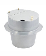 Bon Chef 92439097 - Soup Crock, 10 qt. 12 oz., with stainless steel hinged lid,