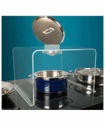 Bon Chef 9330 - Breath Guard, acrylic, with LED light, and lid holder, 20