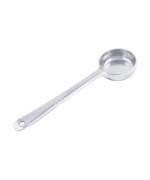 Bon Chef 9904 - Measured Serving Ladle, 4 oz, 12 1/4 inch, Pewter-Glo finish