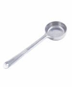 Bon Chef 9906 - Measured Serving Ladle, 6 oz, 13 1/4 inch, Pewter-Glo finish