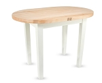 John Boos C-ELIP4830150 - Eliptical C-Table, 48