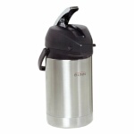 Bunn 32125.0100 - Airpot, 2.5 liter, lever-action, stainless steel liner, (6 each per pack)