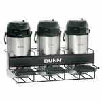 Bunn 35728.0002 - UNIV-3 APR Universal Airpot Rack, (3) lower racks, carbon-steel wire construction