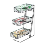 Cal-Mil 1235-13-43 - Condiment/Flatware Display, 5-1/4