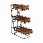 Cal-Mil 1235-13-60 - Condiment/Flatware Display, 5-1/4