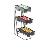 Cal-Mil 1235-13-96 - Bamboo Condiment/Flatware Display, 5-1/4