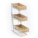 Cal-Mil 1235-39-60 - Condiment/Flatware Display, 5-1/4
