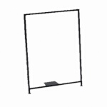 Cal-Mil 1264 - Signage Holder, accommodates sign size 8-1/2