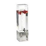 Cal-Mil 1602-1-55 - Squared Beverage Dispenser, 1-1/2 gallon capacity, 7-1/2