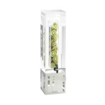 Cal-Mil 1602-3INF-55 - Squared Beverage Dispenser, 3 gallon capacity, 7-1/2