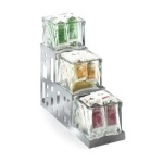 Cal-Mil 1604-55 - Squared Jar Display, 4