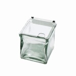 Cal-Mil 1807-N - Lid, notched, clear