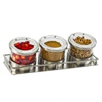 Cal-Mil 1850-5-55HL - Cold Condiment Display, 16-1/2