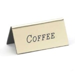 Cal-Mil 228-1-011 - Beverage Tent Sign (Coffee), 3