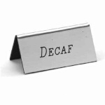 Cal-Mil 228-2-010 - Beverage Tent Sign (Decaf), 3