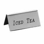 Cal-Mil 228-5-010 - Beverage Tent Sign (Iced Tea), 3