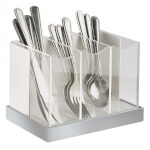 Cal-Mil 3015-55 - Luxe Flatware Holder, 8-1/4