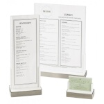 Cal-Mil 3016-811-55 - Luxe Menu Holder, 9