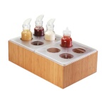 Cal-Mil 3300-SET - Salad Dressing Caddy Rack Set, 13