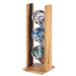 Cal-Mil 3411-99 - Madera Cylinder Display, 7-1/4