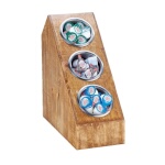 Cal-Mil 3423-3-99 - Madera Cylinder Stand, 6-1/4