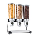 Cal-Mil 3516-3-13FF - Cereal Dispenser, (3) 5L capacity cylinders, 19