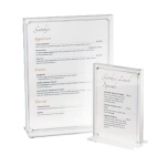 Cal-Mil 3567-811 - Menu/Card Holder, 8-1/2