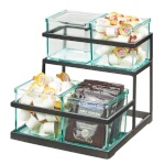 Cal-Mil 3604-13 - Condiment Stair Step Display, 10-1/4