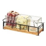 Cal-Mil 3714-99 - Madera Jar Organizer, 13-1/2