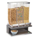 Cal-Mil 3823-83 - Cereal Dispenser, (3) 10L capacity bins, 17-1/2