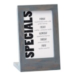 Cal-Mil 3825-46-83 - Menu/Card Holder, 4