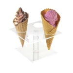 Cal-Mil 396 - Cone Holder, pedestal, waffle