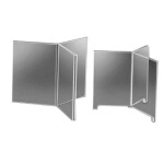 Cal-Mil 575 - 3-Wing Card Holder, tabletop, accommodates card size 4