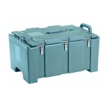 Cambro 100MPC401 - Camcarrier, top loading, holds (1) GN full size, 40 qt., double wall, slate blue
